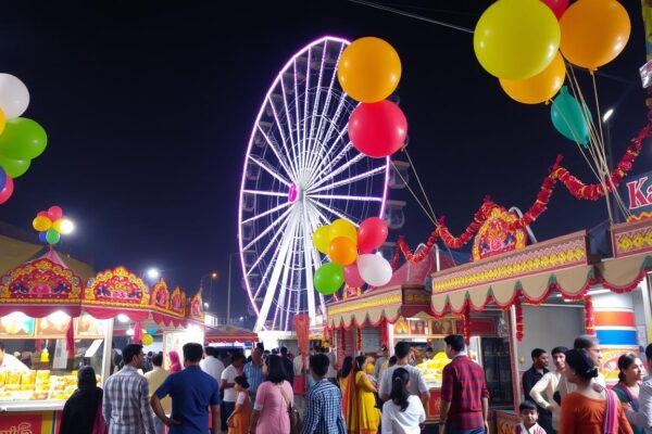 Experience the thrill of the year-end carnival at Kankaria